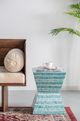 A & B Home Blue-Green Stool-4