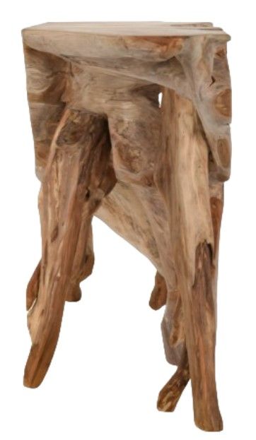 Classic Home Cypress Root Natural Console Table-2