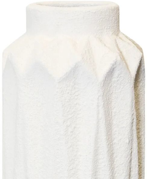 Harp & Finial® Acosta Matte Cream Large Vase-1
