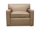 Stone & Leigh Isabella Aline Toast Leather Swivel Chair-2