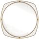Uttermost® Estella Antique Gold/White Round Mirror-0