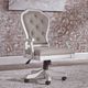 Liberty Furniture Magnolia Manor Antique White/Ivory Junior Executive Desk Chair-1