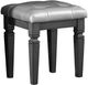 Homelegance® Allura Gray Dressing Table Stool-0