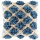 Surya Edric Denim 22"x22" Toss Pillow with Down Insert-0