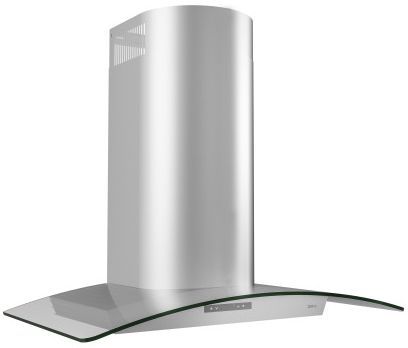 Zephyr Milano 36" Stainless Steel with Glass Canopy Wall Mounted Range Hood-1