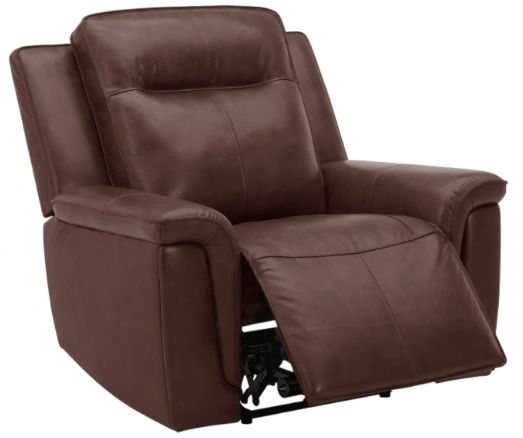 Liberty Furniture Avery Cognac Leather Power Recliner-1
