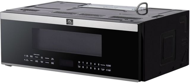FORNO® Padula Series Alta Qualita 1.2 Cu. Ft. Stainless Steel Over The Range Microwave-2
