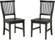 homestyles® Arts & Crafts 2-Piece Black Chair-4