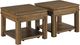 Hammary® Nicolette Hamilton 2-Piece Auburn Bunching Coffee Table Set-0