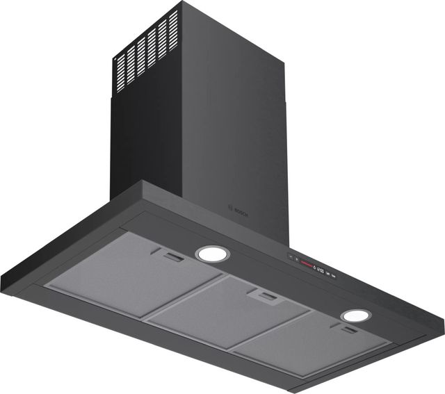 Bosch 800 Series 36" Black Stainless Steel Wall Mounted Range Hood-2