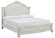 Benchcraft® Montelaine 4-Piece Antique White Queen Upholstered Bedroom Set-1