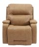 Best® Home Furnishings Customizable Leather Touch Power Swivel Glider Recliner with Heat, Massage, and Power Headrest-1
