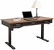 Martin Furniture Hartford Black Rub Electric Sit/Stand Desk-0