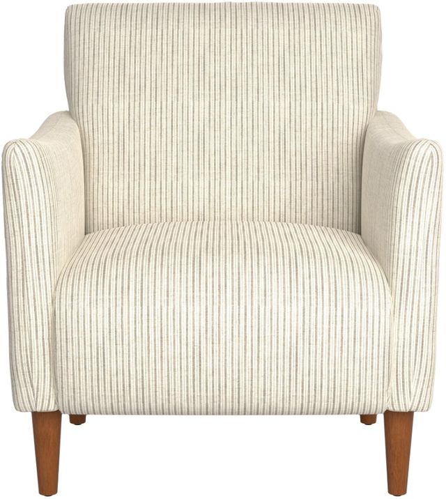 Emerald Home Letty Ash Stripe Accent Chair-3
