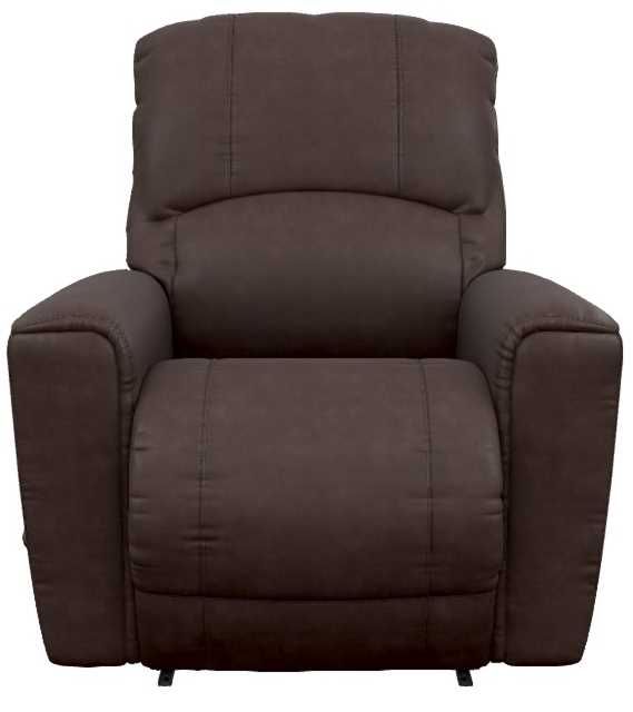 La-Z-Boy® Cassian Walnut Leather Manual Wall Recliner-1