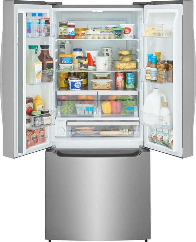 Frigidaire Gallery® 30'' 20 Cu. Ft. Smudge-Proof® Stainless Steel French Door Refrigerator-4