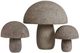 Currey & Company Textured Brown Large Granite Mushroom-4