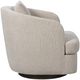 Vanguard® Furniture Ode Topper Oatmeal Stocked Swivel Chair -2