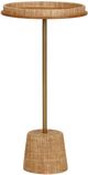 TOV Furniture Saddle Natural Raffia Side Table-0