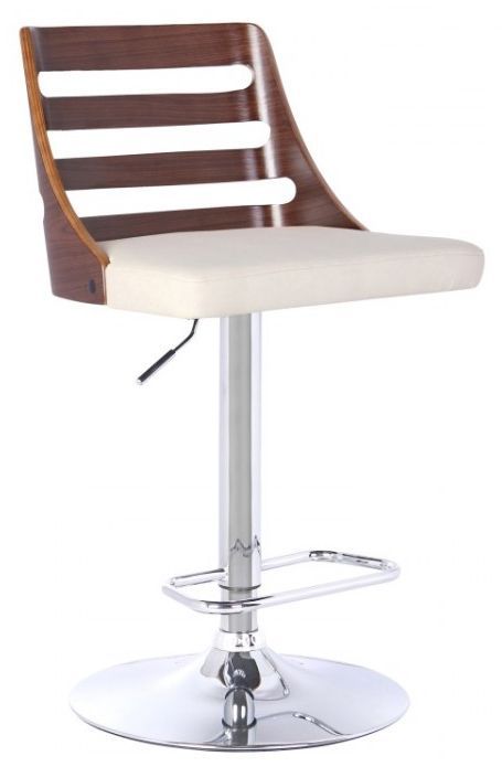 Armen Living Storm Cream Adjustable Stool-0