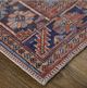 Feizy Rawlins Red/Navy 5' x 3' Rug-1