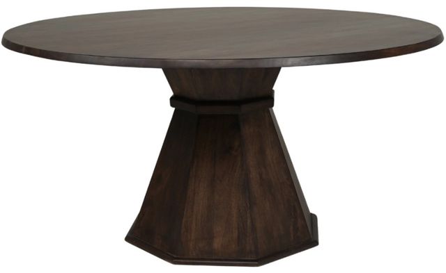 Parker House® Portico 5-Piece Gray/Hazelnut Dining Table Set-1