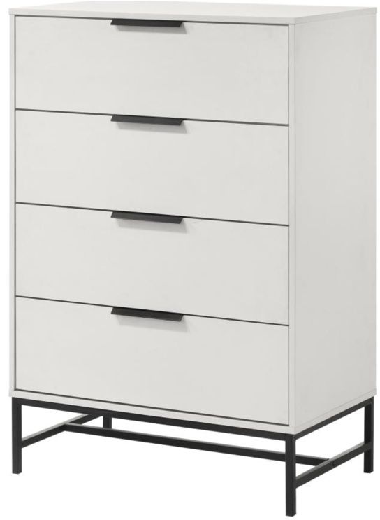 Coaster® Sonora White 4-drawer Bedroom Chest -2