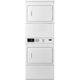 Whirlpool Commercial® 14.8 Cu. Ft. White Card Reader Electric Stack Dryer-0