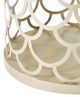 Michael Amini® La Marisia Creamy Pearl Chairside Table-3