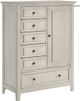 Intercon San Mateo Rustic White Youth Chifferobe-0