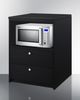 Summit 5 Piece Black Kitchenette-4
