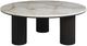 Renwil® Alessio White Coffee Table with Walnut Base-0