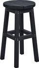 C R Plastics Generation Line Black Counter Stool-0