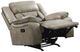 Elements International Engage Corral Gray Motion Manual Recliner-3