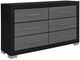 Global Furniture USA Emma 5-Piece Black/Gray Queen Storage Panel Bedroom Set-3