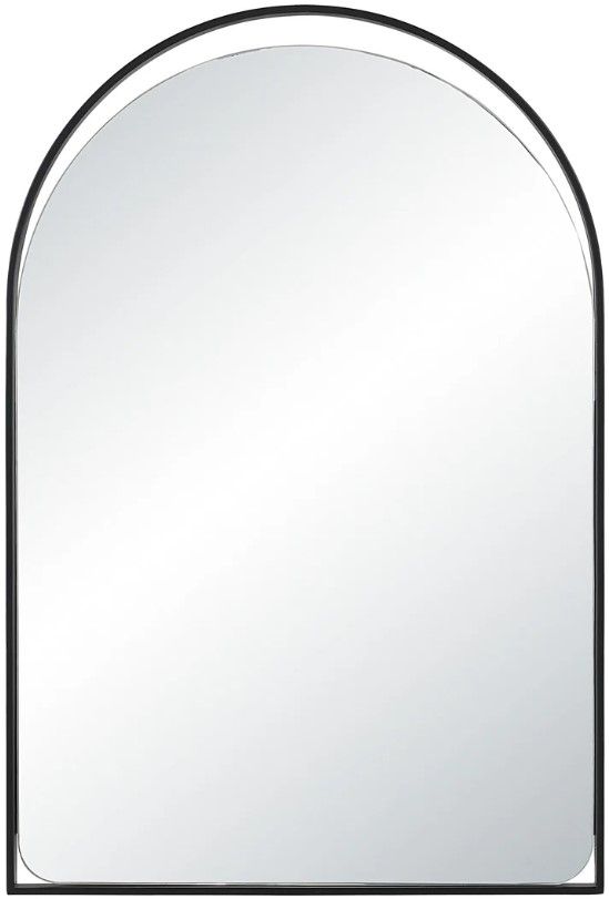 Renwil® Maniola Matte Black Accent Mirror-0