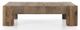 Four Hands Abaso Rustic Wormwood Oak Coffee Table-1