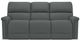 La-Z-Boy® Oscar Grey Power Reclining Sofa with Headrest-0
