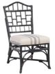 Braxton Culler Customizable Chippendale 5-Piece Antique Navy Dining Table Set-3