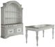 Liberty Furniture Magnolia Manor 3-Piece Antique White/Weathered Bark Desk and Hutch Set-0