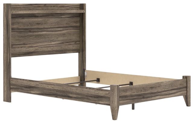 Signature Design by Ashley® Elbrim Brown Full Panel Bed-2
