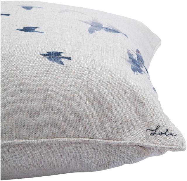 Renwil® Flight White 22" x 22" Decorative Pillow-1