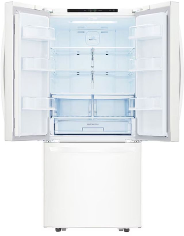 LG 21.8 Cu. Ft. White French Door Refrigerator-1