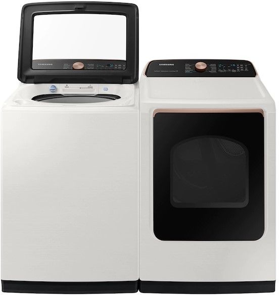 Samsung Ivory Laundry Pair-3