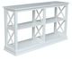 John Thomas Furniture® Hampton Pure White Long Sofa Table-0
