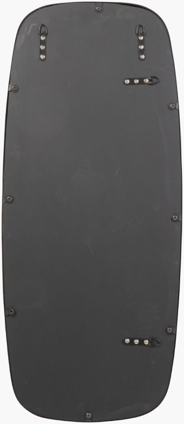 Surya Inverness Black 15" Accent Mirror-4