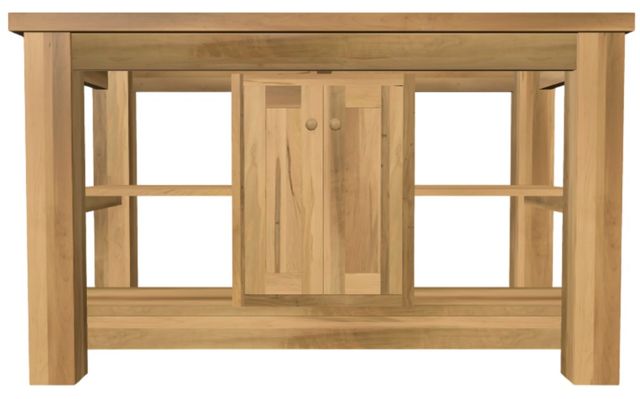 Mavin Customizable Kiawah Dining Table with Cabinet-1