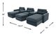 Drew & Jonathan Home ModularOne New Horizon 6-Piece Indigo Modular Chaise Sectional-2