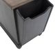 Liberty Furniture Ocean Isle Slate Chairside Table with Weathered Pine Top-4