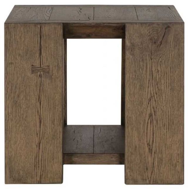 Classic Home Troy Brown End Table-3